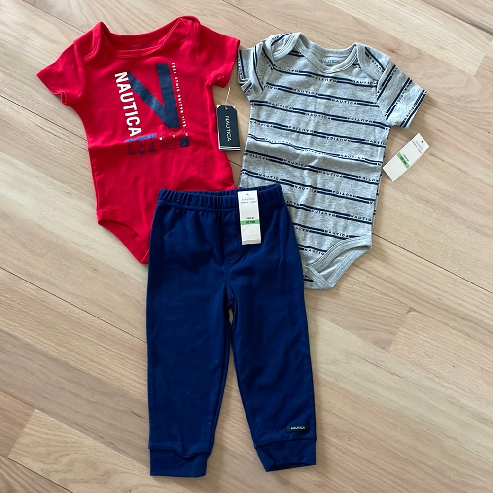 NWT 18m Nautica 3 Piece Set